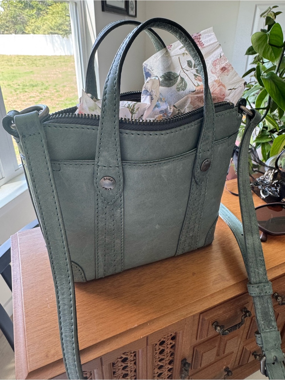 FRYE Melissa Mini Crossbody Shopper